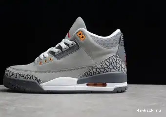 3 AIR GREY” “COOL JORDAN 0609